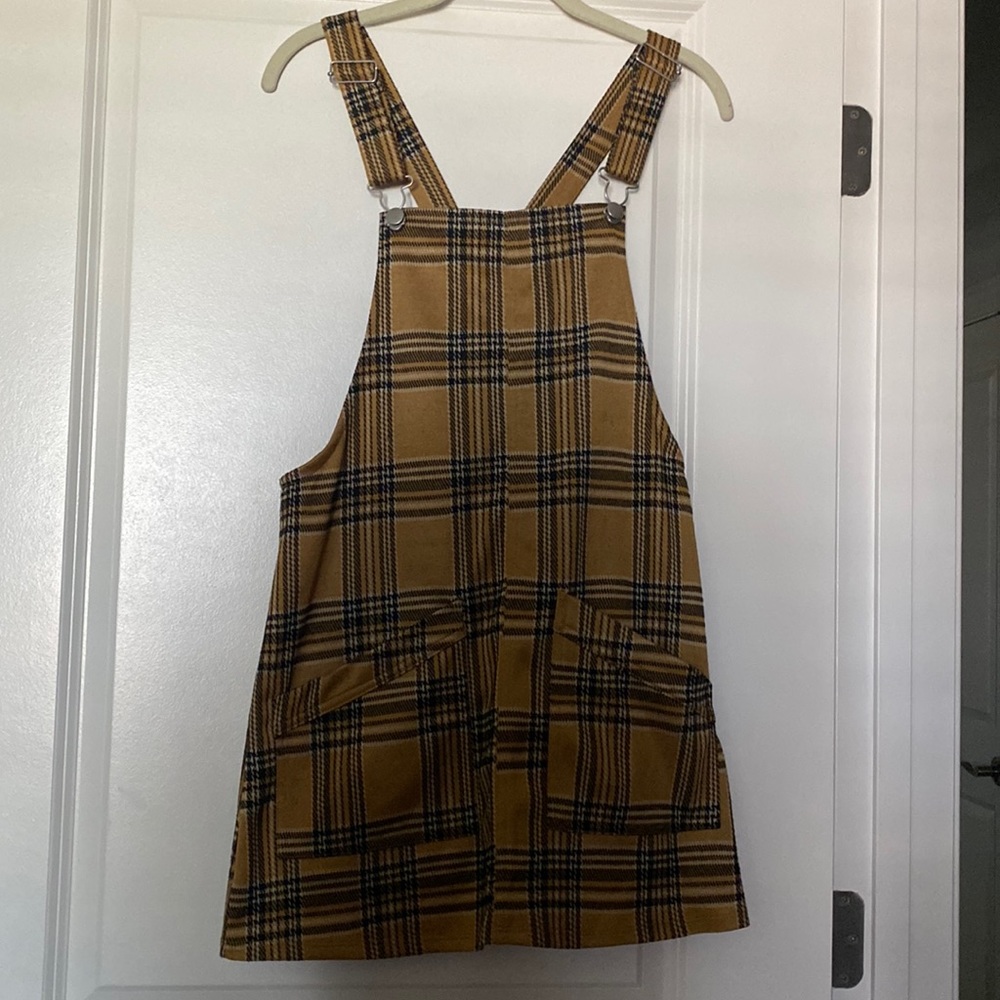 Kohl’s Plaid Yellow Dress